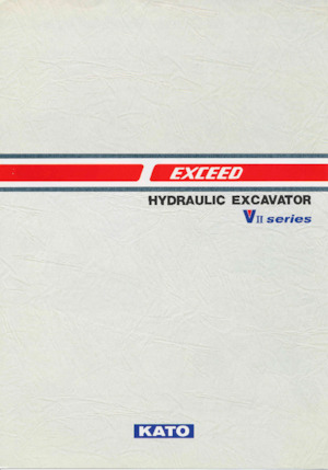 Rupsgraafmachines Kato HD550SEV