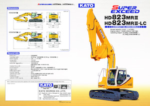 Rupsgraafmachines Kato HD823MRIII