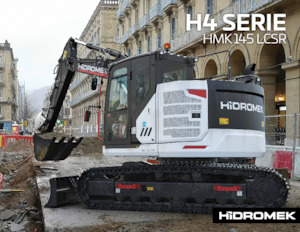 Rupsgraafmachines Hidromek HMK 145 LC SR