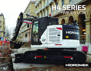 Rupsgraafmachines Hidromek HMK 145 LC SR