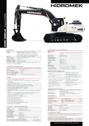 Rupsgraafmachines Hidromek HMK 300 LC PLUS