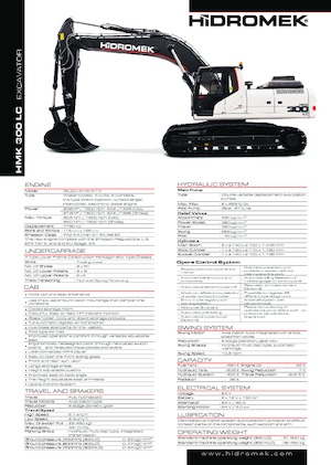 Rupsgraafmachines Hidromek HMK 300 LC PLUS