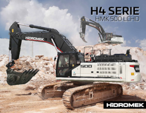 Rupsgraafmachines Hidromek HMK 500 LC HD