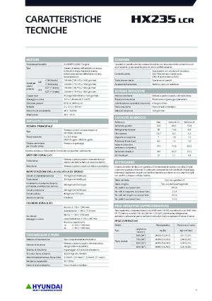 Rupsgraafmachines Hyundai HX235LCR