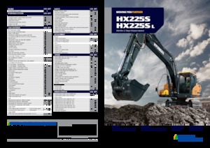 Rupsgraafmachines Hyundai HX225SL