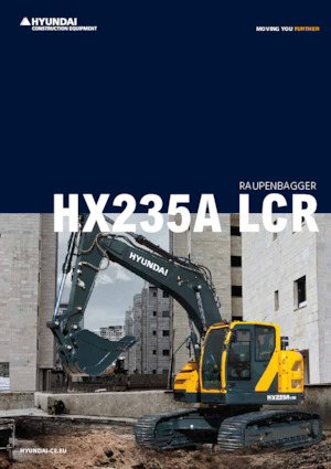 Rupsgraafmachines Hyundai HX235ALCR