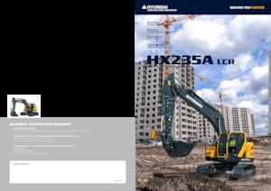 Rupsgraafmachines Hyundai HX235ALCR