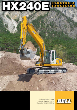 Rupsgraafmachines Bell HX240E