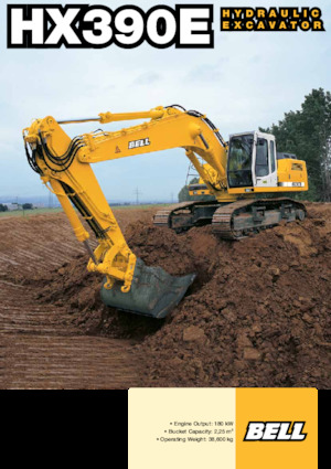Rupsgraafmachines Bell HX390E