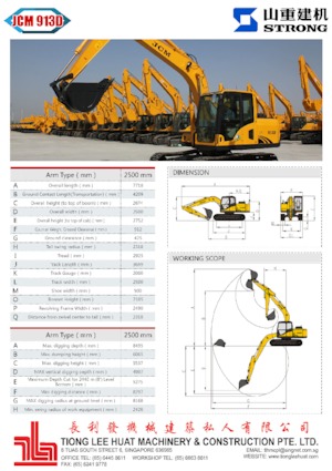 Rupsgraafmachines Strong JCM913D