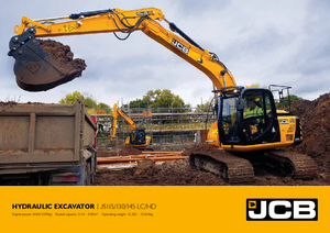 Rupsgraafmachines JCB JS115