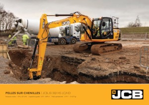 Rupsgraafmachines JCB JS130 LC
