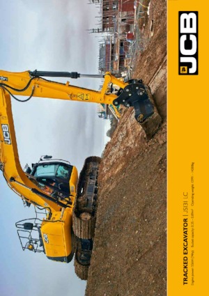 Rupsgraafmachines JCB JS131 LC