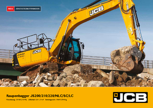 Rupsgraafmachines JCB JS210LC