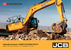 Rupsgraafmachines JCB JS210LC