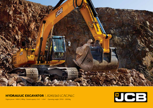 Rupsgraafmachines JCB JS240LC