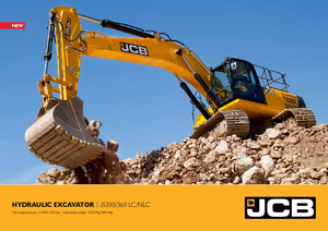 Rupsgraafmachines JCB JS 360 NLC