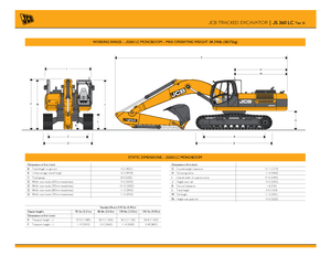 Rupsgraafmachines JCB JS 360 NLC