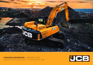 Rupsgraafmachines JCB JS370 LC