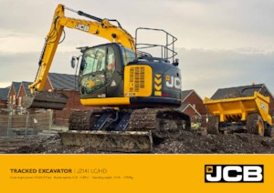 Rupsgraafmachines JCB JS141LC