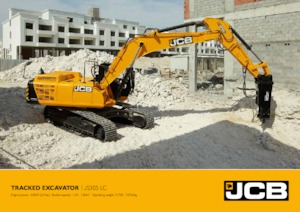 Rupsgraafmachines JCB JS305