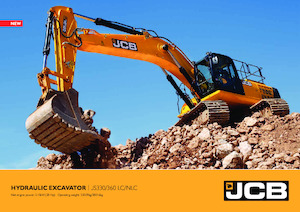 Rupsgraafmachines JCB JS330 LC