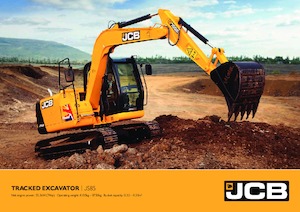 Rupsgraafmachines JCB JS85