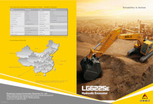 Rupsgraafmachines SDLG LG6225E