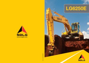 Rupsgraafmachines SDLG LG6250E