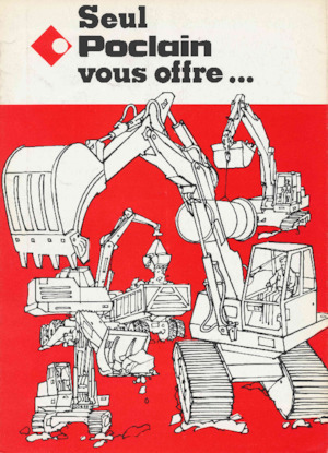 Rupsgraafmachines Case Poclain EC 1000