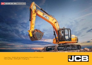 Rupsgraafmachines JCB NXT 205