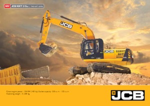 Rupsgraafmachines JCB NXT 215LC