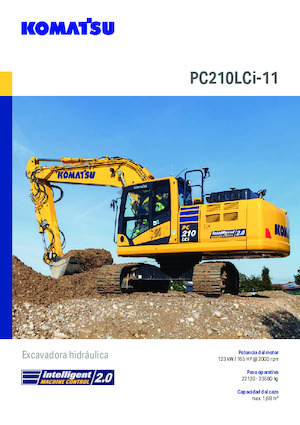 Rupsgraafmachines Komatsu PC210LCi-11E0