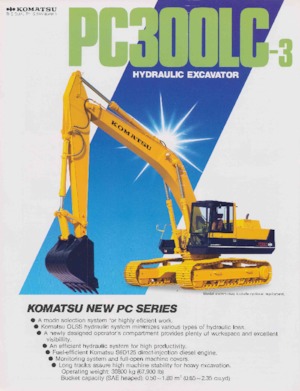 Rupsgraafmachines Komatsu PC150-3