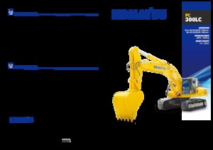 Rupsgraafmachines Komatsu PC300LC-8MO