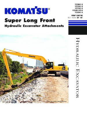 Rupsgraafmachines Komatsu PC450LC-8