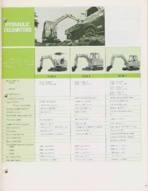 Rupsgraafmachines Komatsu PC60L-1