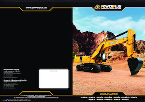 Rupsgraafmachines PowerPlus PP220E-XI