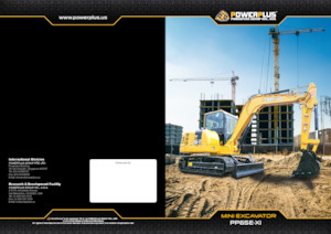 Rupsgraafmachines PowerPlus PP65E-XI