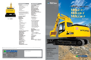 Rupsgraafmachines Hyundai R 140 LCD 7