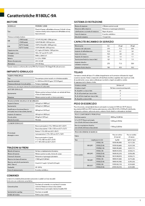 Rupsgraafmachines Hyundai R 180 LC-9 A