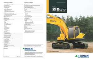 Rupsgraafmachines Hyundai R 210 LC 9