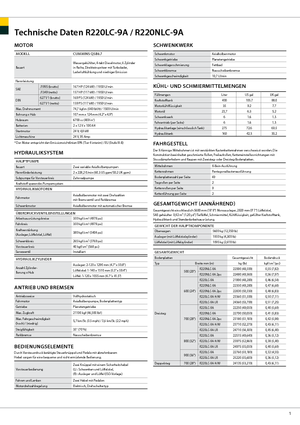 Rupsgraafmachines Hyundai R 220 LC-9 A
