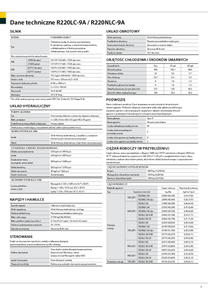 Rupsgraafmachines Hyundai R 220 LC-9 A