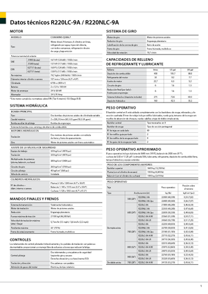 Rupsgraafmachines Hyundai R 220 LC-9 A