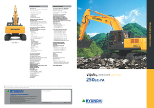 Rupsgraafmachines Hyundai R 250 LC 7A