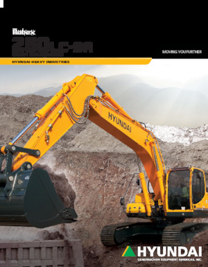 Rupsgraafmachines Hyundai R 260LC-9A