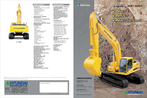 Rupsgraafmachines Hyundai R 290 (N)LC 7