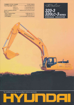 Rupsgraafmachines Hyundai R 320-3