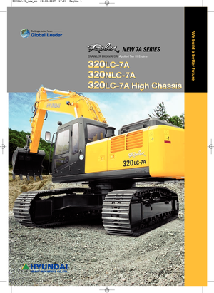 Rupsgraafmachines Hyundai R 320 LC 7A